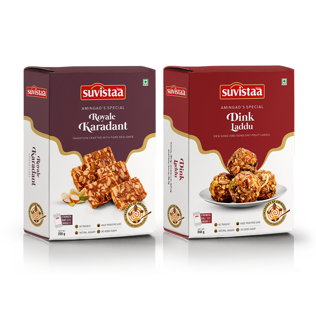 Royale Karadant + Dink Laddu Combo Combo Pack