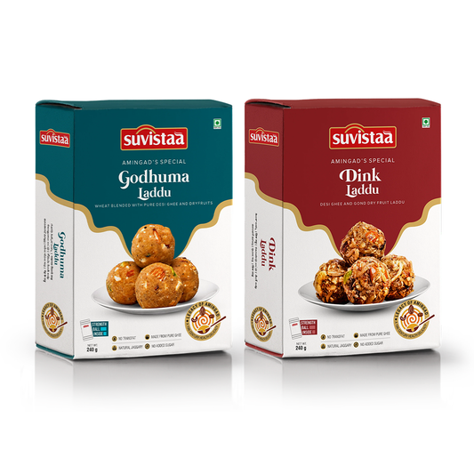 Godhuma Laddu + Dink Laddu Combo Pack